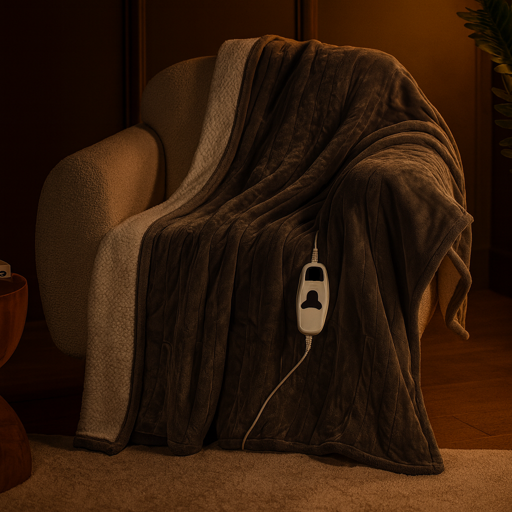 Luxurious Electric Heated Throw Blanket