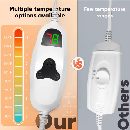 Luxurious Electric Heated Throw Blanket